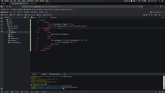 Full Stack Web Developer Course: 9_11 - Serving Static Files смотреть онлайн