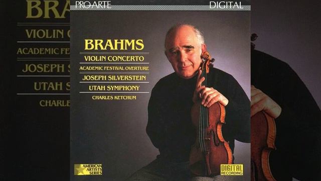 Joseph Silverstein plays Brahms Violin Concerto In D Op. 77 (II.) смотреть онлайн