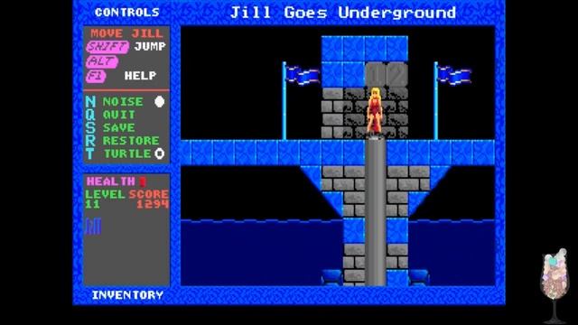 MS-DOS Crypt - Jill of the Jungle 2: Jill Goes Underground смотреть онлайн