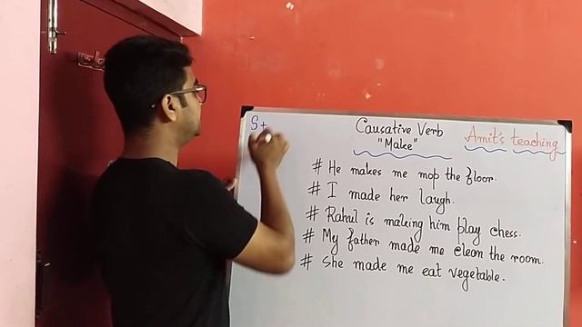 Use of Causative Verb "Make"। Causative Verbs in Spoken English। By Amit's teaching смотреть онлайн