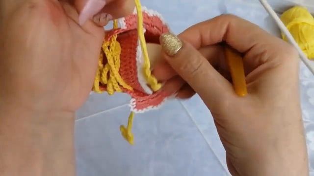 Пинетки Крючком! "Ты мой Цветочек! ".Crochet booties. смотреть онлайн