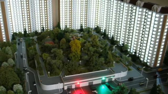 Макет ЖК "АЛЕКСЕЕВО".макетная мастерская "EZZOmodels" смотреть онлайн