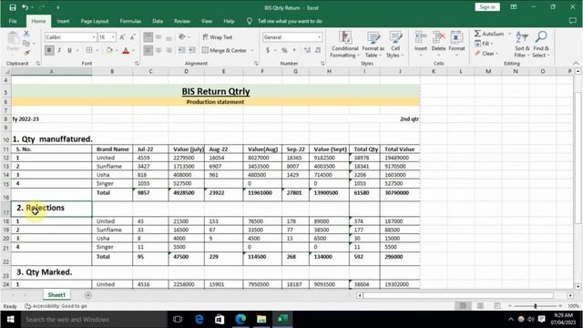 How To Prepare BIS qtrly Return in Excel Format | How to file BIS Return online смотреть онлайн