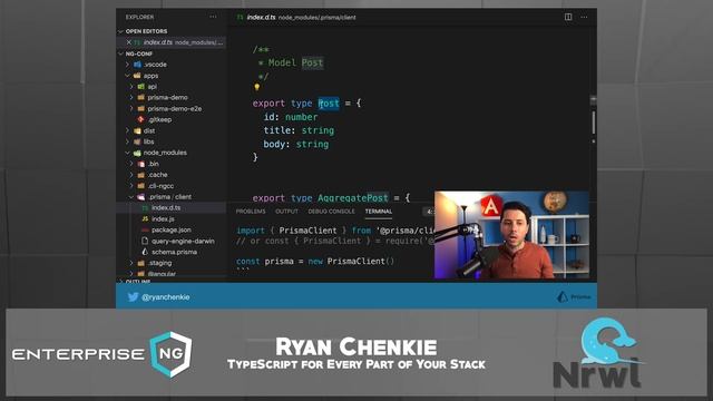 TypeScript for Every Part of Your Stack | Ryan Chenkie | EnterpriseNG 2020 #ngconf смотреть онлайн