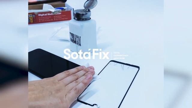 Наклейка защитного стекла для Xiaomi Redmi 7 - Сотафикс смотреть онлайн
