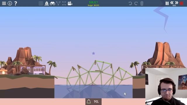 You Cannot Resist The ALL SPRINGS Bridge! - Poly Bridge 2 смотреть онлайн