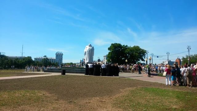 День города в Витебске, открытия памятника князю Невскому смотреть онлайн