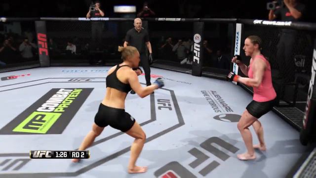 UFC: Sarah Kaufman vs Ronda Rousey Ro#2 HD смотреть онлайн