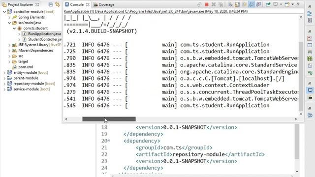 spring boot multi module maven | Example смотреть онлайн
