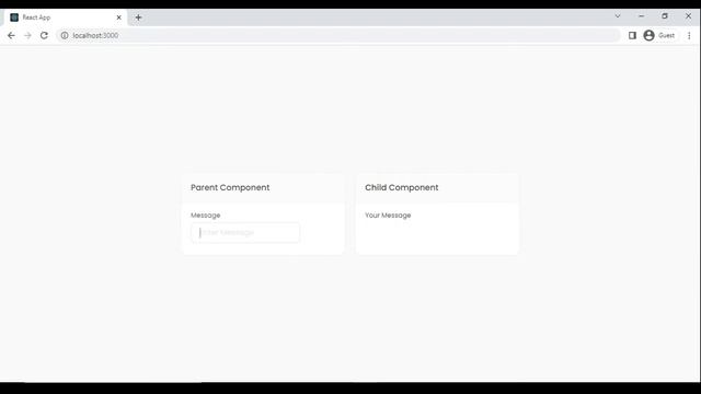 How To Pass Data From Parent To Child Component in React JS | Demo смотреть онлайн