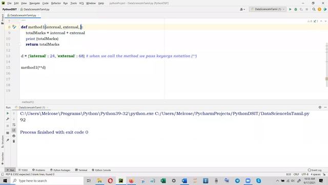 Python in Tamil - Day 16 - Dict data type continuity - 2021-09-17 смотреть онлайн