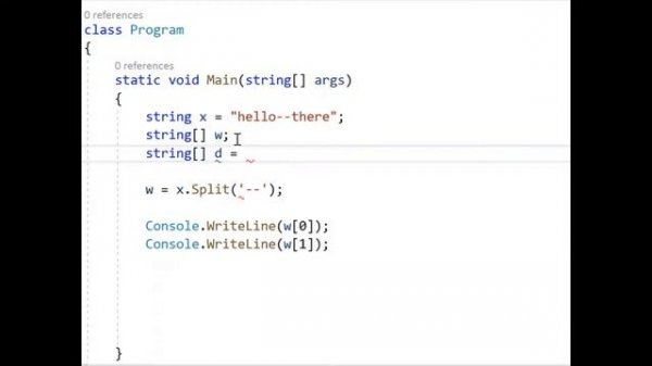 C# Split - Split Function