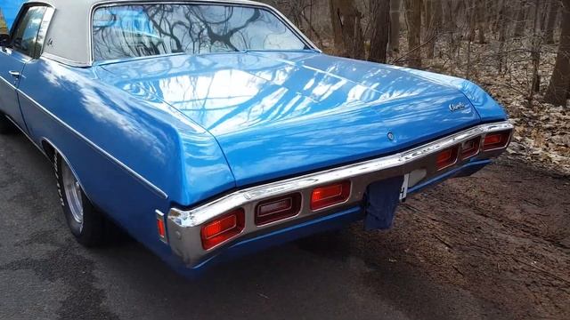 1969 Chevy Impala, 350 cui V8 start & sound смотреть онлайн