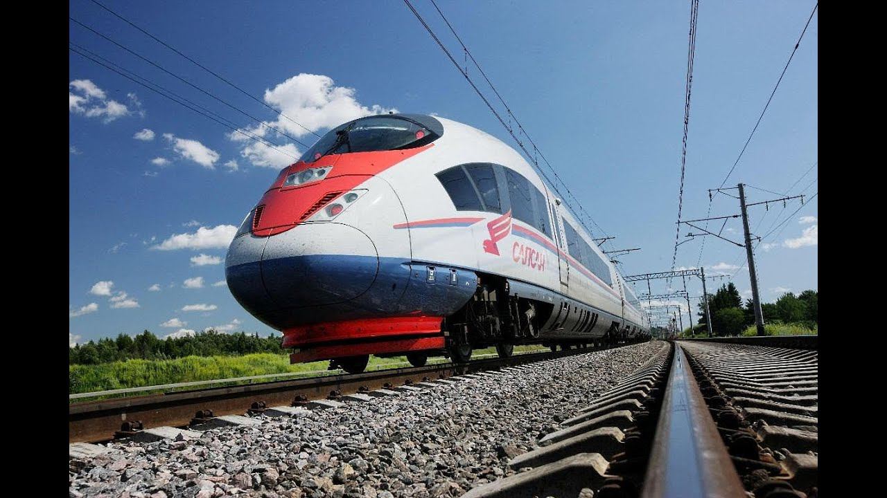 Игрушка - Модель металлическая коллекционная Технопарк "Головной вагон поезд "Сапсан" 15 см. смотреть онлайн