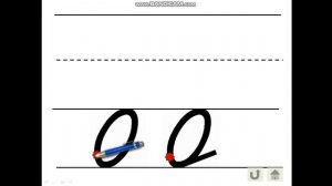 Учимся писать букву О,о. 1 класс