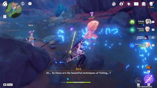 Genshin Impact | Fontaine Hidden World Quest: Fishing Game смотреть онлайн