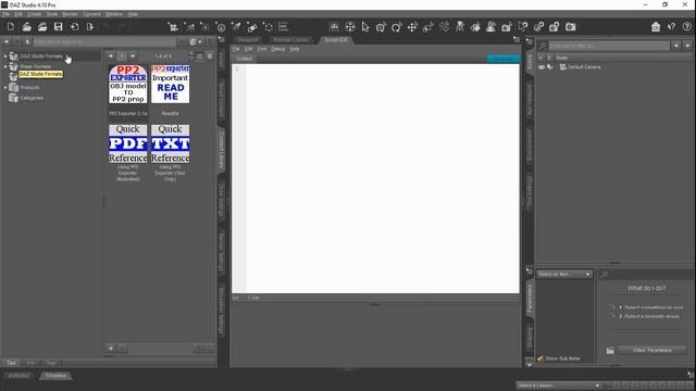 Daz Studio Lost and Found 03 - Finding Daz Script Folders in Content Library смотреть онлайн