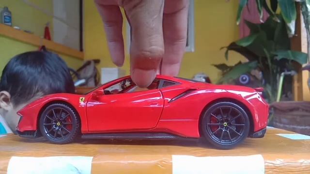 Diecast Unboxing ferrari 488 pista 1/24 смотреть онлайн