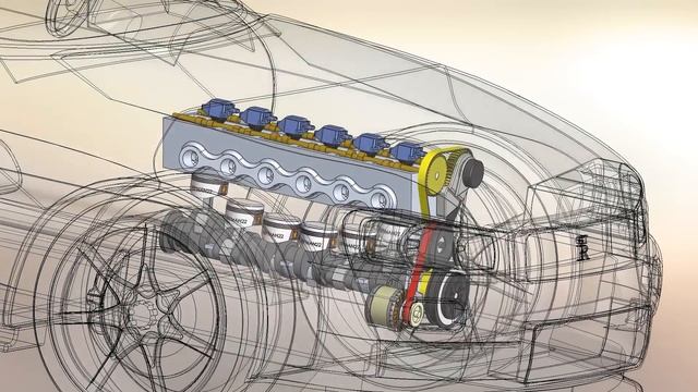Analyzing engines in 3D: The Skyline GTR RB26 ? смотреть онлайн
