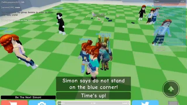 Simon says. Саимон сказал. РОБЛОКС ROBLOX смотреть онлайн