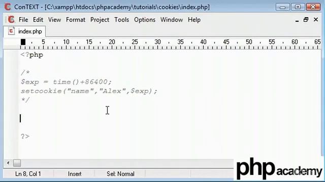 Learn PHP Programming From Scratch : Cookies (Part 1) смотреть онлайн