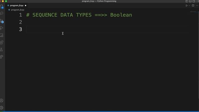 Sequence data type Boolean | #sanjug | #pythonforbeginners course | #pythonprogramming смотреть онлайн