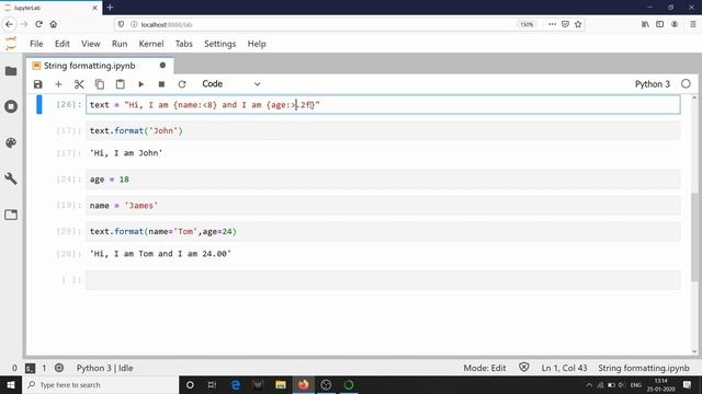 Python Programming | 16 | String Handing | Venky смотреть онлайн