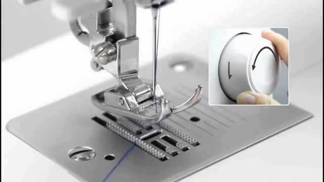 Remonter le fil de canette - Machine à coudre Necchi Q132A смотреть онлайн