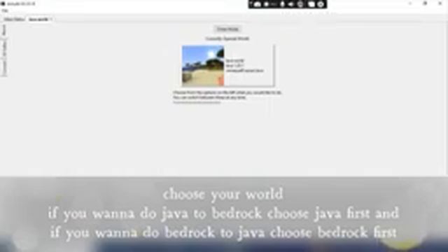 How to convert java world to bedrock смотреть онлайн