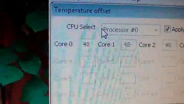 Set core temp offset temp смотреть онлайн
