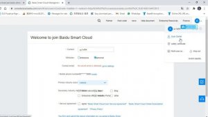 Create Account Baidu from your country (work) (android)