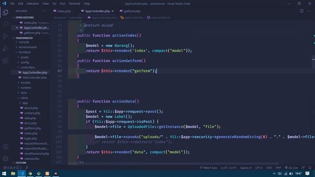 Yii2 Framework Indonesia, Membuat Modal Form Ajax #part2 смотреть онлайн