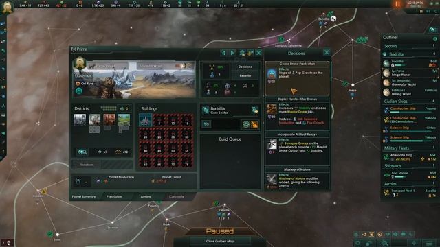 Stellaris - Lithoids Terravore Ep 1 - A rocky start смотреть онлайн