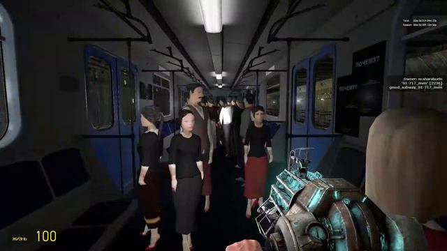 По малиновой линии | Garry's metrostroi часть 3 смотреть онлайн