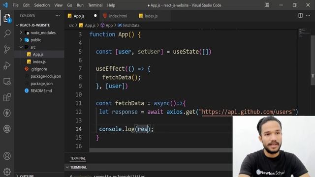 How to Handle API Calls Using Async/Await With React useEffect Hook -Fetch Data using useEffect Hoo смотреть онлайн