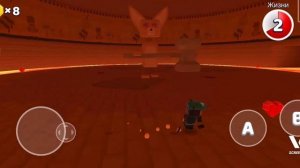 как победить босса в бемотепской пустыни в super bear adventure ?