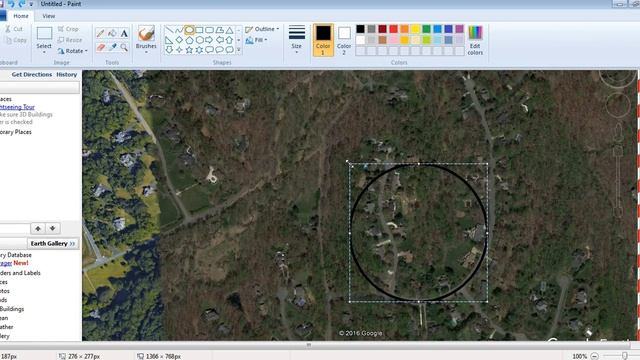Radius on Google Earth смотреть онлайн