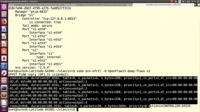 SDN VLAN (Virtual LAN) Project in Software Defined Networking (Mininet, RYU SDN Controller) смотреть онлайн