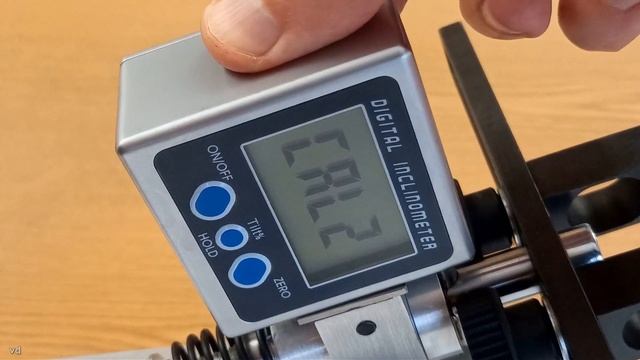 Калибровка угломера (инклинометра).