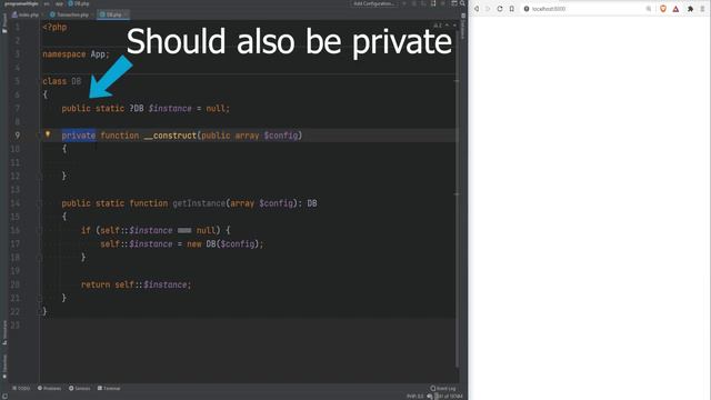 Static Properties & Methods In Object Oriented PHP - Full PHP 8 Tutorial смотреть онлайн