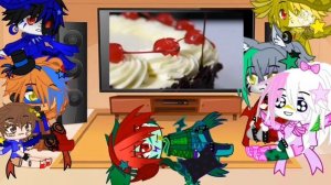 FNAF SB REACTS TO HOWTOBASIC||GCV||Gacha Club Video||@HowToBasic