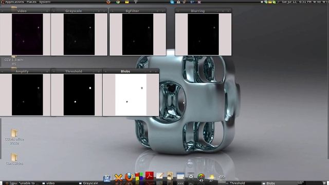 Blob Detection on GPU (CUDACV GSOC 2011 project) смотреть онлайн