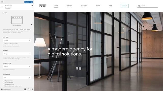 Setting the Header Layout | YOOtheme Documentation (WordPress) смотреть онлайн