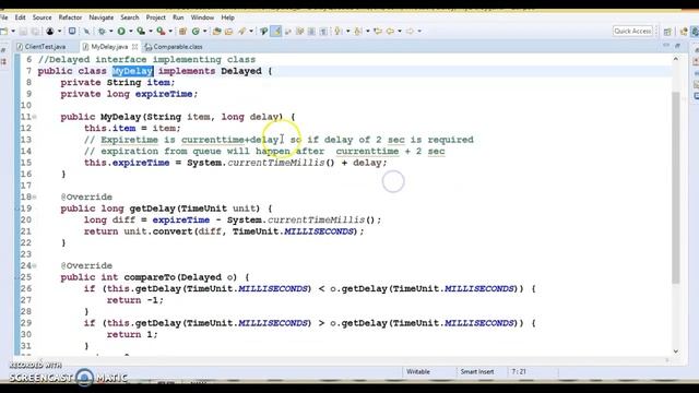 DelayQueue in Java | Internal Working of DelayQueue in Java смотреть онлайн