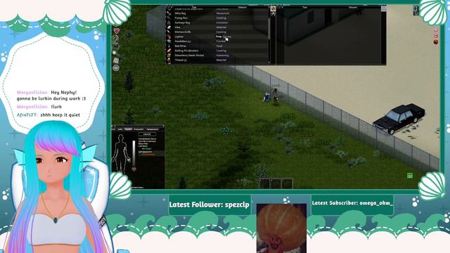 Anime Girl hiding from zombies | Project Zomboid【VTuber】 смотреть онлайн