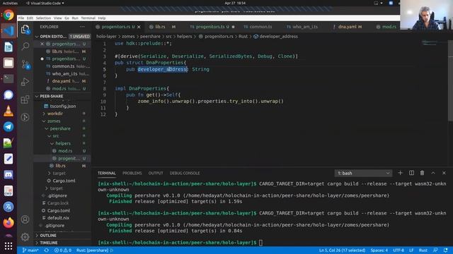 Progenitor Pattern - How Holochain run apps-dna property- unwrap vs ? (Holochain-in-Action 3) смотреть онлайн
