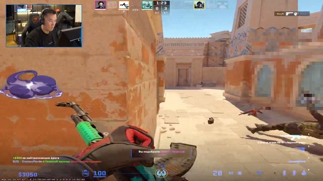 ADREN И FITCH КАК В СТАРЫЕ ДОБРЫЕ РОФЛЯТ С ДРУГ ДРУГА И РАЗНОСЯТ ММ | ADREN С FITCH РОФЛЯТ В CS2 смотреть онлайн