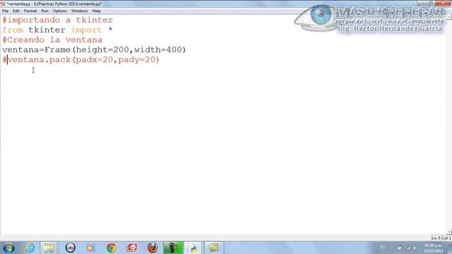 35 - Mi Primera Ventana en Python con tkinter (Python) смотреть онлайн