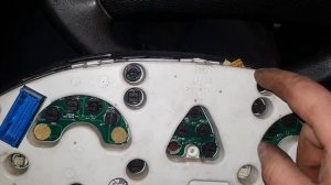 Ауди, VAG замена лампочек приборной панели, разборка, снятие,