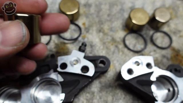 TOKICO BRAKE CALIPER REBUILD | 97 Suzuki GSXR 600 Build | Episode 15 смотреть онлайн
